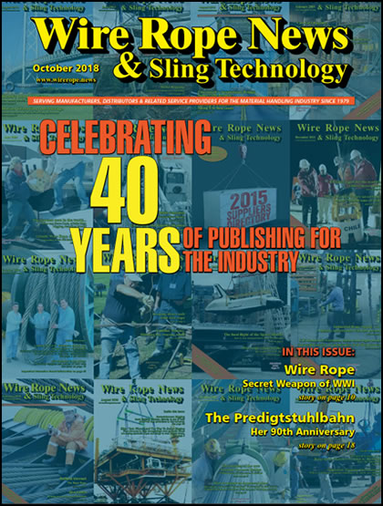 40 years of publishing wire rope news