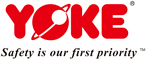 YOKE logo in red