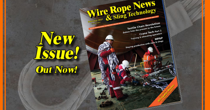 february 2021 issue Wire Rope News