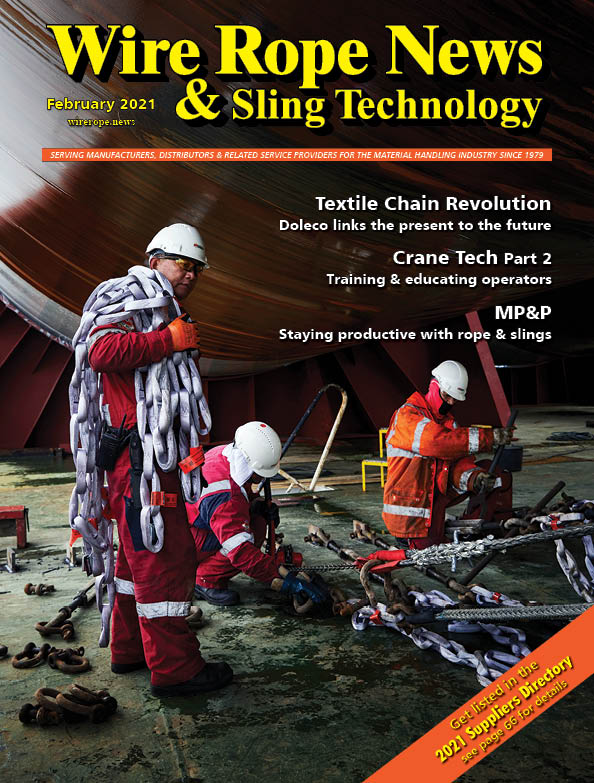 February 2021 Wire Rope News & Sling Technology magazine issue