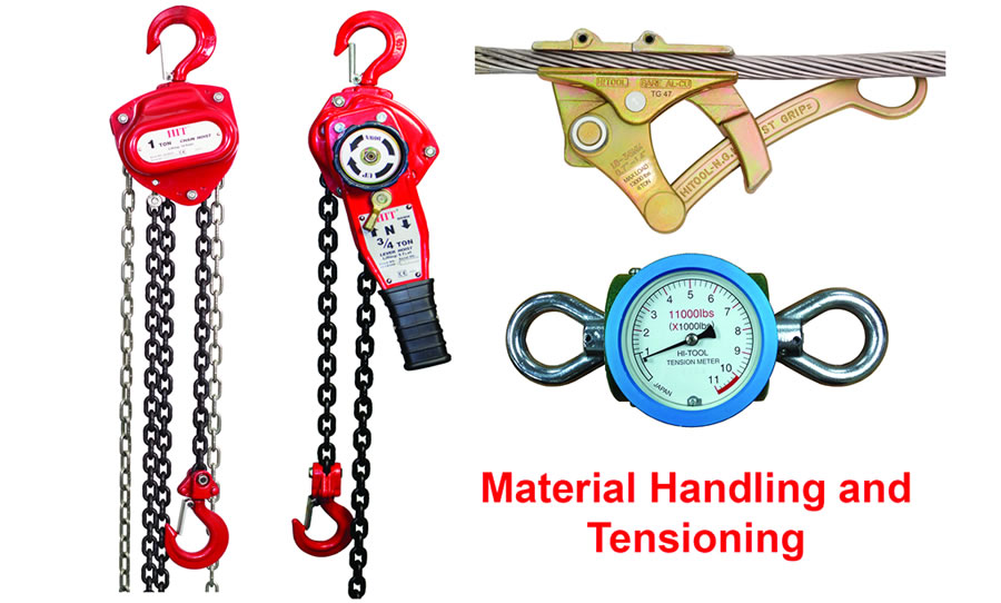 HIT Tool material handling and tensioning