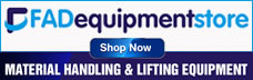 FAD equipment store - material handling and lifting equipment