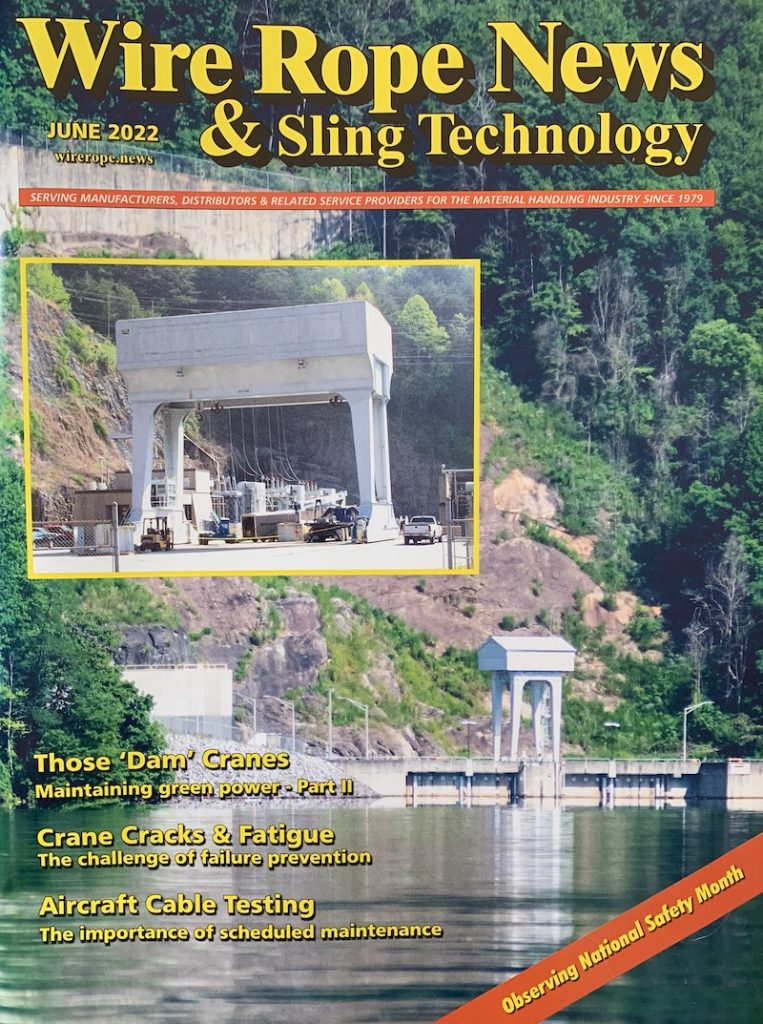 June 2022 issue of Wire Rope News and Sling Technology