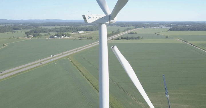 Crosby Airpes Craneless Wind Turbine Rotor Blade Exchange System