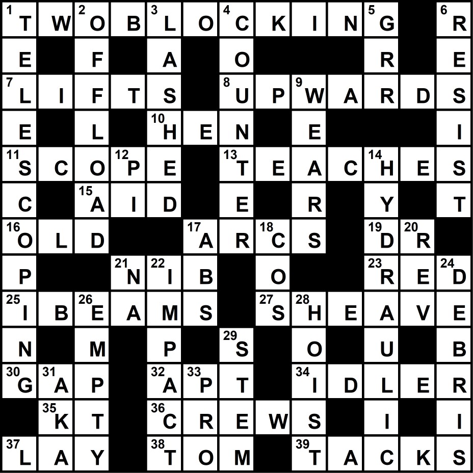 Crossword 2023 06 Solution