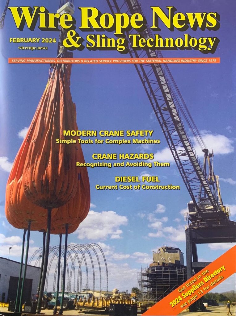 Wire rope news and sling technology magazine February issue  2024