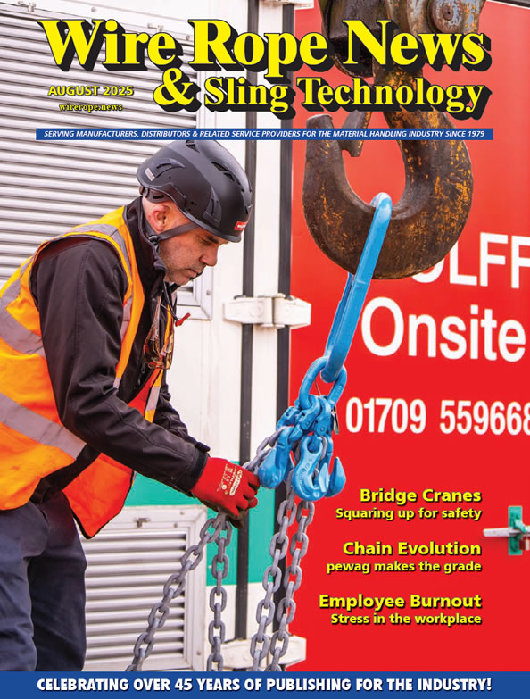 Wire Rope News & Sling Technology - August 2025