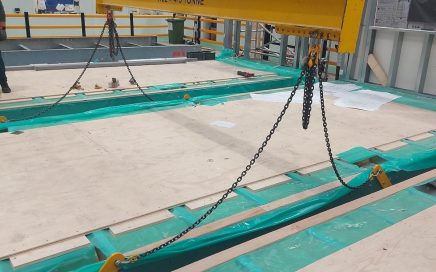 Britlift beam at work for mcavoy
