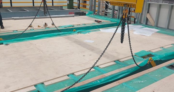 Britlift beam at work for mcavoy