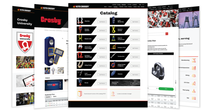 KitoCrosby new digital catalog