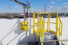 Tele Pro Rooftop Davit Safety System