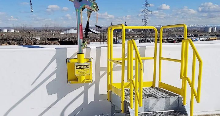 Tele Pro Rooftop Davit Safety System