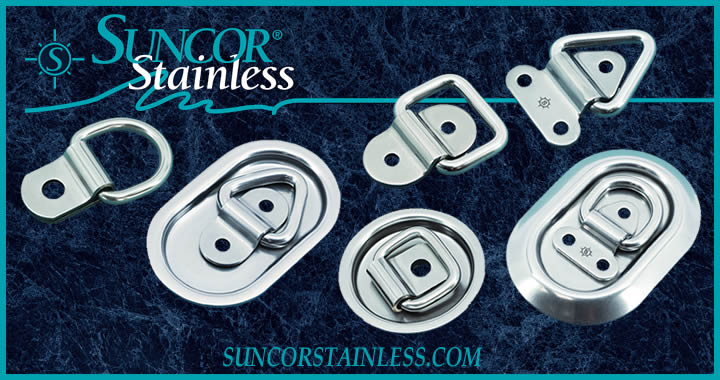 Suncor tie down rings