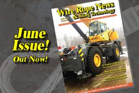 June 2026 issue of Wire Rope News & Sling Technology