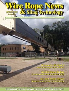 Wire Rope News - August 2026 cover