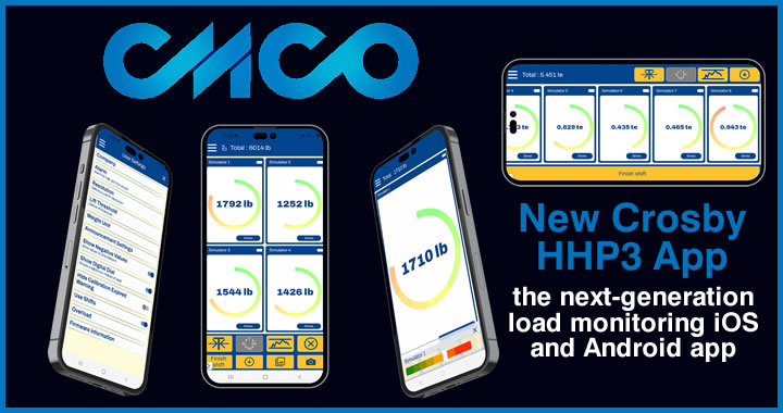 CMCO Crosby Straightpoint HHP App