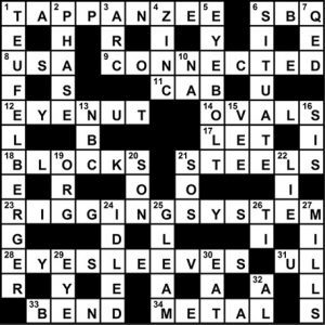 Crossword Puzzle Answers Wire Rope News Sling Technology